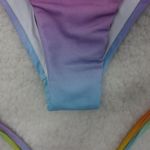 NEW Monica Hensen Beachwear MHB miami vice string bikini bottom, size XS Pink Photo 4