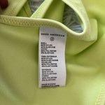 Good American New Scuba Hot Shoulder Bikini Top in Key lime001 size 2/Medium Photo 9