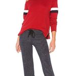 Sundry Revolve Red Stripe Sweatshirt Photo 3