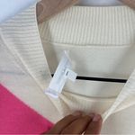 Chinti & Parker Wool Cashmere Color‎ Block High Neck Sweater Soft Lightweight L Pink Size L Photo 14