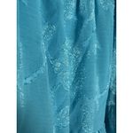 Vintage Y2K Honey Sparkle Cami Babydoll Tank Top Blue Sheer Floral XL Flowy Photo 6