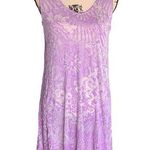 Chalet Floral Asymmetrical Hem Sleeveless Lavender Dress Size XS Photo 0