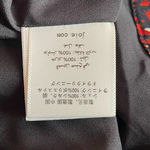 Joie  Brigida Silk Black and Red High Low Ruffle Skirt Photo 6