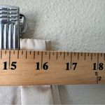 Abercrombie & Fitch Cream Satin Mini Skirt Womens L Classic Preppy Coquette Photo 6