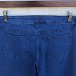 Banana Republic  Womens Jeans Blue Denim Wide Leg Stretch Size 8 Photo 4