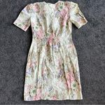 vintage caroline wells floral pearl puff sleeves dress cottage core y2k Pink Size 8 Photo 7