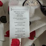 Equipment Femme Silk Poppy Steering Wheel Print Button Down Shirt M M White Size undefined Photo 5