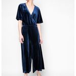 The Fifth Label  Crystal Vision‎ Navy Velvet Jumpsuit. Size S Photo 1