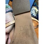 Diane Von Furstenberg  Leather Shell Detail Brown Sandals Women's 9.5 Photo 3