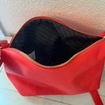 Steve Madden Coral Red Faux Leather Crossbody Bag Shoulder Purse Photo 5