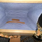 J. McLaughlin  Eugenie Raffia Pattern Wood Crossbody Bag Photo 6