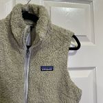 Patagonia Women’s  Los Gatos Fleece Vest Cream Tan Size Small Photo 1