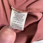 Dusty Rose lightweight sheer short puff sleeve with embroidered polka dots Pink Size 3X Photo 7