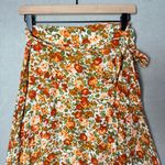 Faithfull the Brand Faithful the Brand Women’s Asiya Skirt in Apricot Le Rose Floral US 8/L Revolve Photo 2