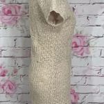 Anthropologie Sparrow cream short sleeve wool linen blend tunic dress Photo 7