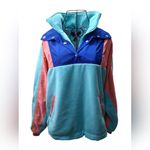 Forever 21 NWOT Light Blue Fleece Top SZ-S Photo 1