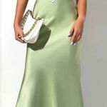 Boutique Light Green Satin Formal Dress Photo 0