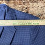Oak Hill Men's Blazer Mens 2XL 50R 52R Blue Check Sport 2 Button Suit Jacket Size undefined Photo 2