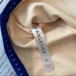 Fabletics  Blue Valentina Midi Bikini Top.  Size XSmall. Photo 8