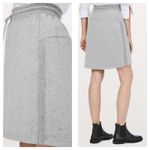 Lululemon  Start Anew Skirt *21" Size 4 Heathered Medium Grey Athletic Photo 11