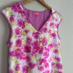 Betsey Johnson Hooded Dress Coverup Terrycloth Roses Pink Soft Girly Valentines Photo 1
