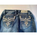 Rock & Republic Women Jean Sz 31 Manisa Studs rhinestones Bling Cropped Western Photo 13