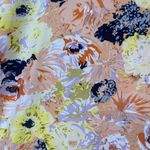 Allegra K Allegra‎ K Floral Cap Sleeve Ruffle Peter Pan Collar Top Blouse Size L Cottage Photo 4