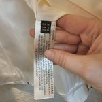 Massimo Dutti  White Abstract Cat Animal Print Crop Blazer 3/4 Sleeve Jacket US 2 Photo 4