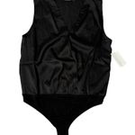 VICI Black Bodysuit with Elegant V-Neck Design Photo 2