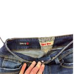 Hot Kiss Get The Lift Y2K Boyfriend Jeans Women’s Size 7/8 Blue Distressed NWOT Photo 2