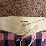 Little Blue House Mama Bear Women’s Sleep Leggings Small Purple Pink Check Bears Photo 1