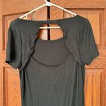 Zenana Outfitters NNTS  Black Maxi Dress side slits Large Photo 2