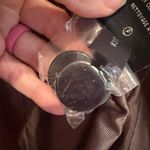 Cole Haan Contemporary Double Breasted Trench Coat Women's 8 Navy Ivory Feminine Black Photo 7