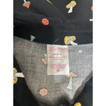 No Boundaries Y2K  Women‎ Button Top M Black Mushroom Novelty Forest Whimsigoth Photo 7