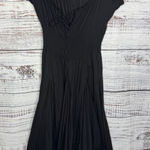 Grace Elements Black Cottagecore Fairycore Midi Dress Women’s Small Goth Peasant Photo 0