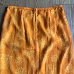 JH Collectibles Orange Maxi Pencil Skirt Casual Size 10 Photo 4