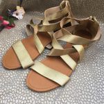 Material Girl Elastic Gladiator Sandals Photo 0