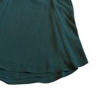 1. State  Spaghetti Strap Blouse Top Shirt Flowy Deep Forest Green Size Medium NWT Photo 3