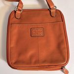 Fossil  Orange Leather Crossbody Bag Photo 2