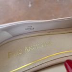 Enzo Angiolini leather cream heels sz 7.5 Photo 5