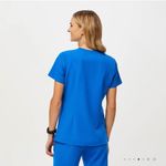 FIGS  Catarina Women's Scrub Top‎ Blue Medical Nurse Doctor Healthcare Medium Photo 9