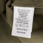 Amour Vert NWOT Genevieve Organic Cotton Utility Jacket | Medium | Olive Green Photo 9