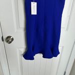 Lovers + Friends Lovers Friends Teddy flounced royal blue mini dress XS party date night wedding Photo 5