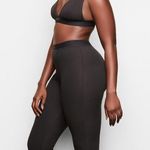 SKIMS Women’s Classic Cotton Ribbed Leggings in Black Size M Photo 2