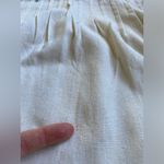 Linen Type Pleated Maxi Prairie Sleeveless Dress Embroidered Flowers Size undefined Photo 8