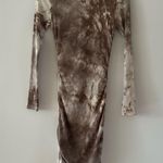 White Fox Boutique White Fox Tie Dye Long Sleeve Dress Size M Photo 0