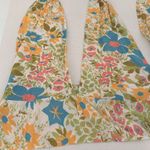 With Jean  Rendezvous Floral Halter Wrap Top Size Small Boho Festival Photo 3