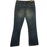 Silver Jeans Boot Flare Vintage 90's Y2K Cotton Mid Rise Dark Wash Jeans - 29x30 Photo 3