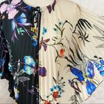 Etro Accordion Black And Beige Caftan Floral blouse Size undefined Photo 1