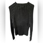 Herman Geist  Vintage Black Ribbed Women's Sweater Photo 1